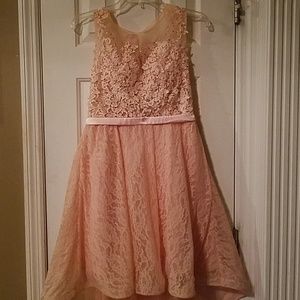 ⭐ONLY WORN ONCE⭐Minuet pink hi-low dress